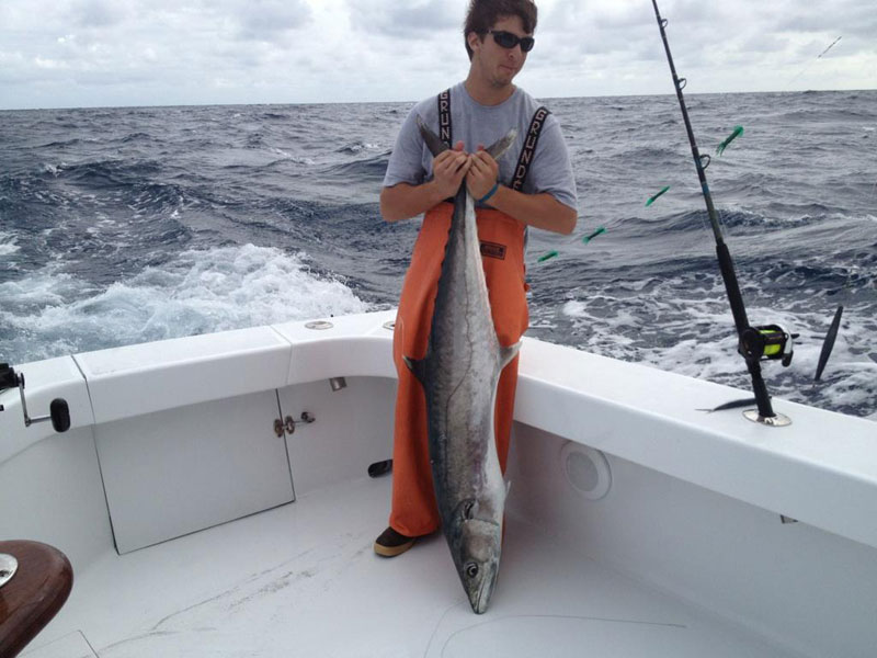 Fishing catch aboard White Lightning