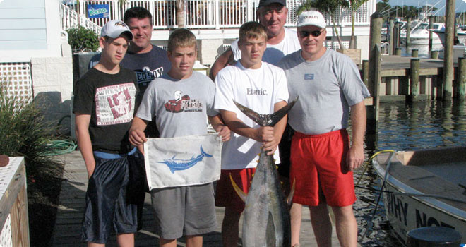 White Lightning fishing trip
