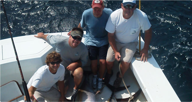 White Lightning fishing trip
